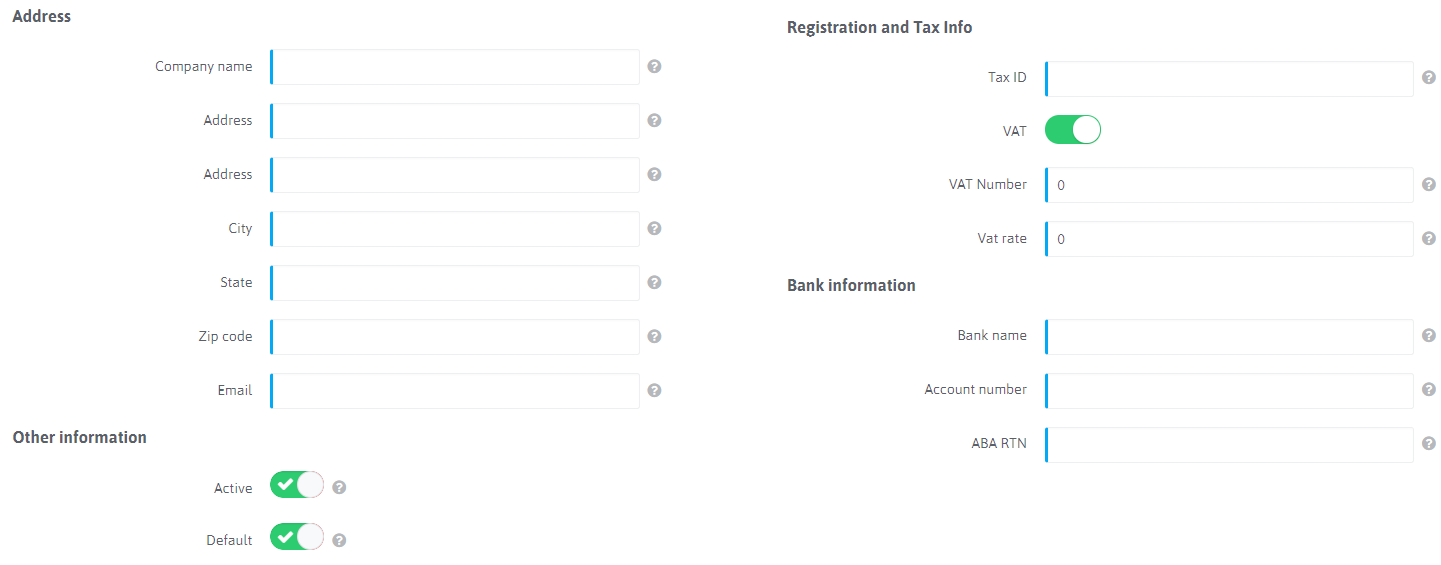 Legal entity data